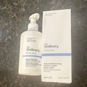 The Ordinary Natural Moisturizing Factors + Inulin Body Lotion 8.1fl oz New
